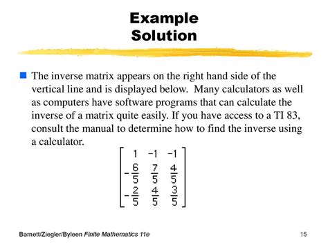 Inverse Of A Square Matrix Online Presentation
