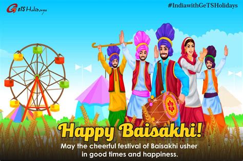 Celebrated Amid Much Fanfare And Merrymaking Baisakhi Is The Spring