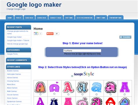 How to Change Google Skins and Logo to Your Name | Nov 2018 WG