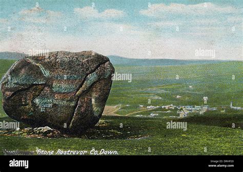 Big Stone Cloughmore Co Down Northern Ireland Stock Photo Alamy