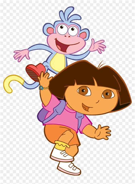 Cartoon Characters Dora The Explorer Png For Dora And Boots Free