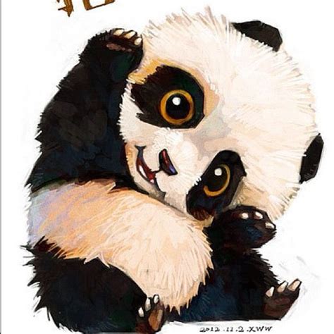 Baby Panda Drawing Pic Drawing Skill