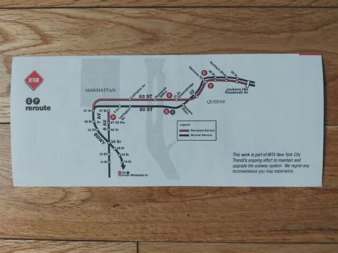 Mta Subway Ef Route Planned Work Service Change Brochure Nyct