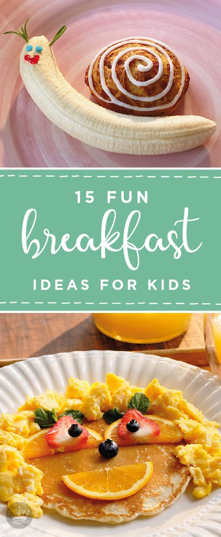 15 Fun Breakfast Ideas For Kids Breakfast For Kids Best Breakfast