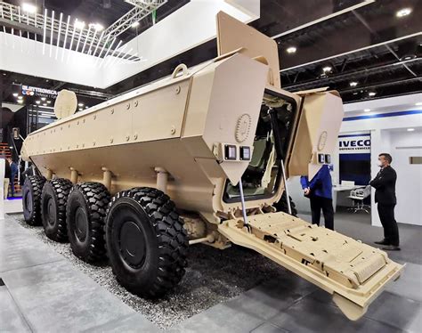 Iveco Dv Unveils Its Superav Land 8x8 Infantry Fighting Vehicle Edr