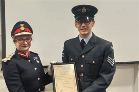 Pupil Invested As Lord Lieutenants Cadet Oakham School