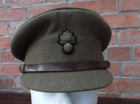 British Ww2 Grenadier Guard Officers Khaki Service Dress Cap