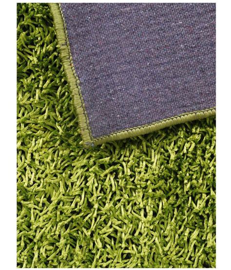 Story@Home Green Polyester Carpet Plain 3x5 Ft. - Buy Story@Home Green ...