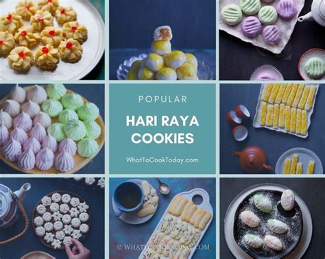Easy And Popular Hari Raya Cookies Kuih Kering Lebaran