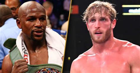 Floyd mayweather steps to logan paul during the face off at the final press conference from floyd mayweather vs logan paul. Floyd Mayweather vs. Logan Paul Exhibition Fight Is ...