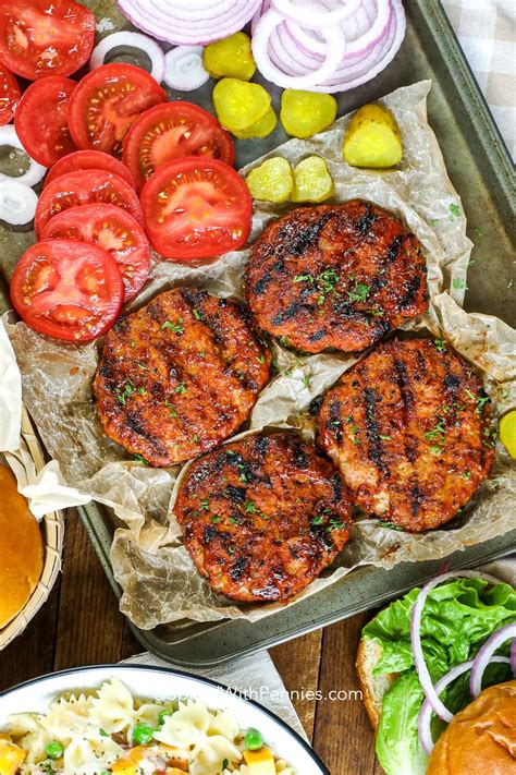 Juicy Turkey Burgers Spend With Pennies The Greatest Barbecue Recipes