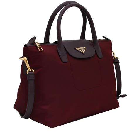 Prada's history before muiccia was like that of many luxury houses, specializing in luxury leather goods with a focus on bags and trunks. Original Prada BN2541 Tessuto & Saffiano Tote Bag - Price ...