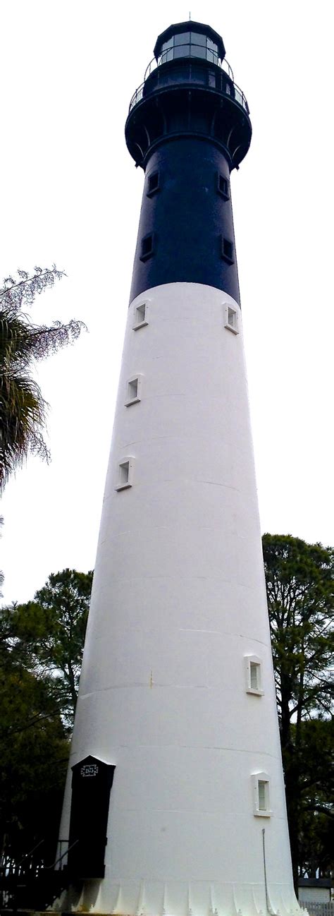 Hunting Island Lighthouse Located In Hunting Island State Park Is