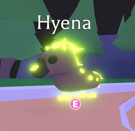 Mfr Hyena Adopt Me Roblox Etsy