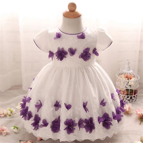 Newborn Baby Girl Christening Gown 1st Birthday Outfits Infant Party