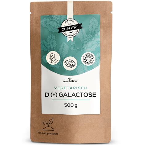 Sanutrition Reine D Galactose 500 G Shop Apotheke