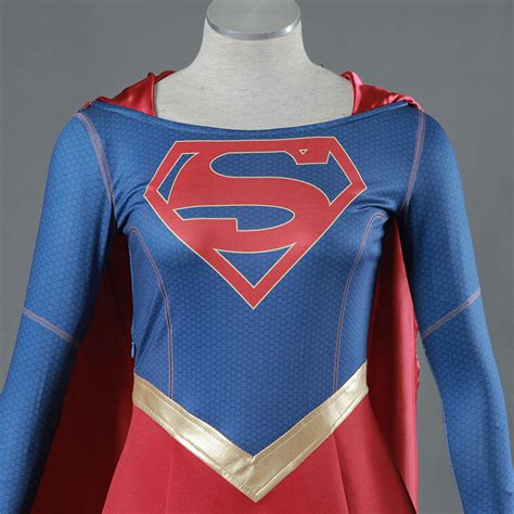 Supergirl Costume Superwoman Costume Supergirl Kara Danvers Cosplay Wi