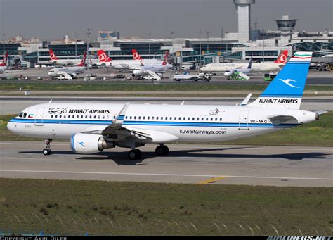 Airbus A320 214 Kuwait Airways Aviation Photo 4355693