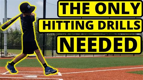 5 Essential Baseball Hitting Drills For Youth Baseball Players Youtube