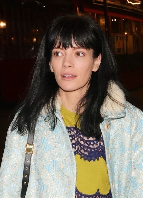 Lily Allen At 2 22a Ghost Story Theatre Production In London 10 06 2021 • Celebmafia