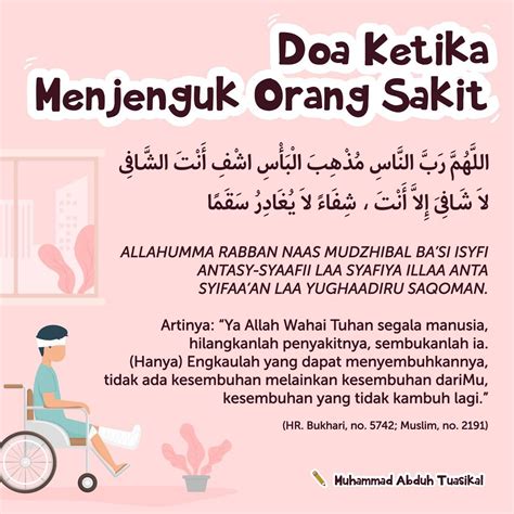 Gambar Doa Orang Sakit