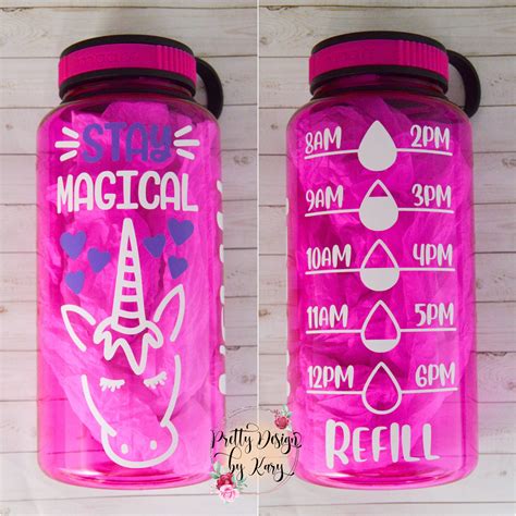 Find great designs on high quality durable stainless steel water bottles and sport bottles. Unicorn Water Bottle | Water Bottle Tracker | Stay Magical ...