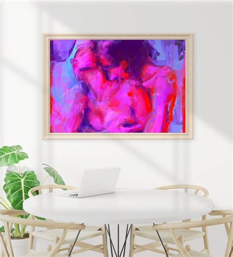 Erotic Art Sensual Sex Oil Acrylic Original Painting Print Etsy