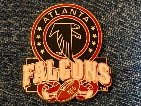 1993 Atlanta Falcons Lapel Pin Nfl Football By Peter Etsy Atlanta