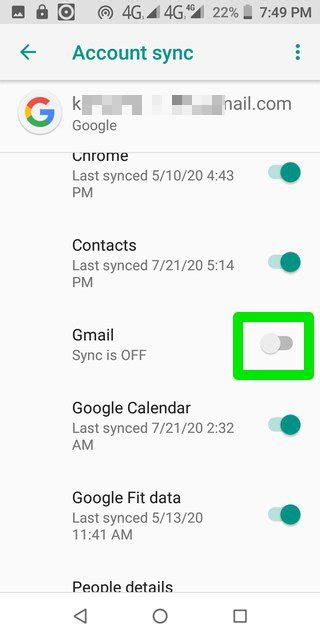 Tap the image at the top right of the gmail app. How To Sign Out of Gmail on Android Without Signing Out of ...