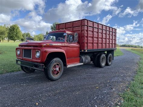 1968 Ford 850 Super Duty Ta Grain Truck 28789 Miles Showing Title