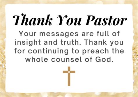 50 Best Pastor Appreciation Card Messages And Bible Verses