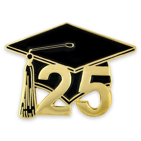 Pinmarts Class Of 2025 Graduation Cap Pin