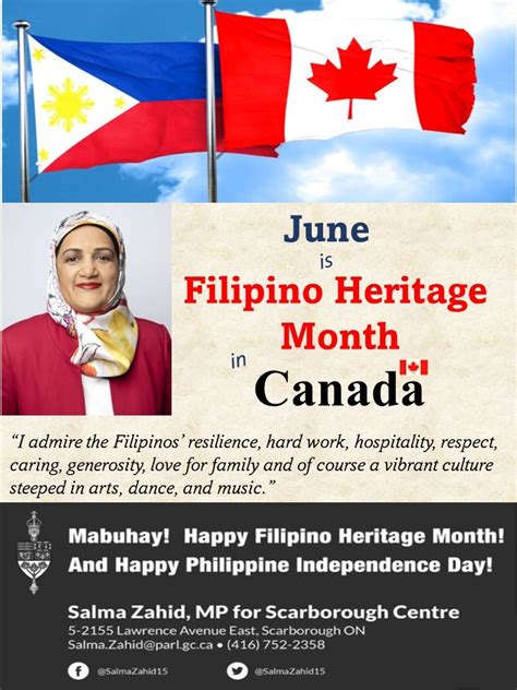 June Is Filipino Heritage Month In Canada The Farwest Herald Inc