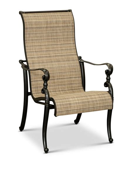 World Source LP Cinnamon Sling Patio Chair - Montreal from R.C. Willey ...