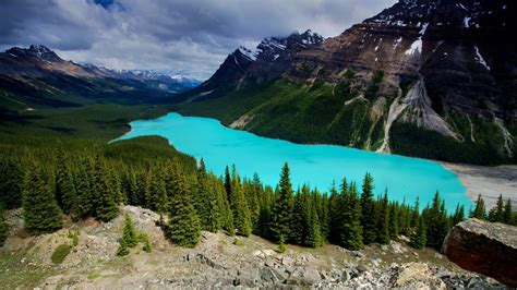 Turquoise Lake In The Mountains Android Wallpapers For Free
