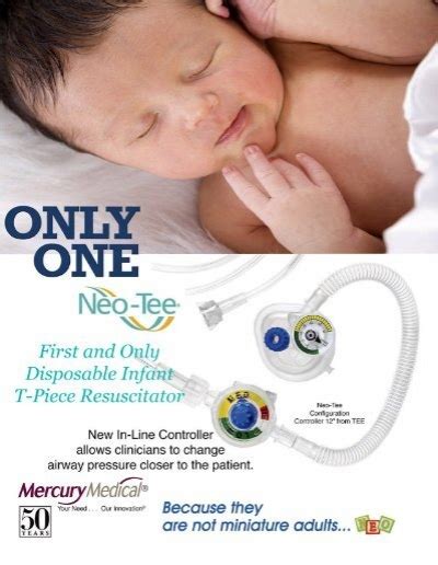 Neo Tee Infant T Piece Resuscitator Mercury Medical