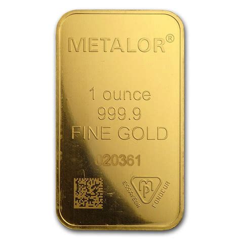 Switzerland's metalor, one of the world's biggest gold refineries, said on monday it would work only with gold from large industrial mines in order to reduce the risk of illegality in its supply chain. Metalor Gold Bar 1oz (Clear Pack) - GoldSilver Central Pte Ltd