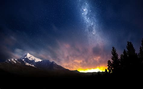 It will be difficult to locate another black sky. Swiss Night Sky Wallpapers | HD Wallpapers | ID #11359