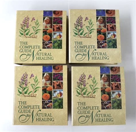 The Complete Guide To Natural Healing 4 Binder Set 13 Chapters 1000