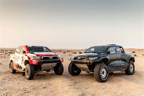 Le Tout Terrain Toyota Gr Hilux Dévoilé Avant Le Rallye Dakar 2022