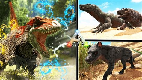 Los primeros fósiles de dinosaurios fueron reconocidos a principios del siglo xix, y el nombre dinosaurio (que significa lagarto terrible. EL DINOSAURIO CON EL RUGIDO MAS PODEROSO | ARK #66 - YouTube