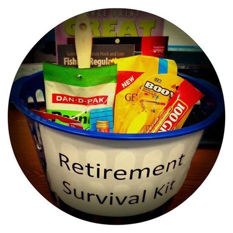 We would like to show you a description here but the site won't allow us. Homemade Retirement Gift for Dad. Retirement survival gift. | Retirement survival kit ...