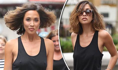 Myleene Klass Lets Her Nipples Take Centre Stage As She Steps Out In Braless Ensemble