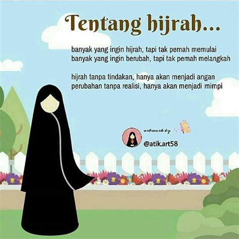 Lagu nyanyian fauziah suhaili , instagram @fauziahgambustajuk lagu : Gambar Tentang Hijrah (Tahun Baru Hijriyah) - almustari