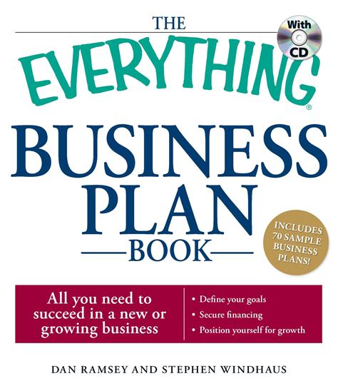 The Everything Business Plan Book With Cd Book By Dan Ramsey Stephen