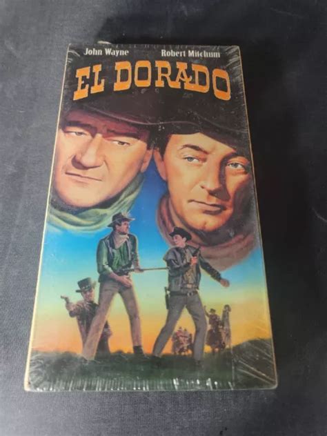 El Dorado Vhs Paramount John Wayne Robert Mitchum James Caan