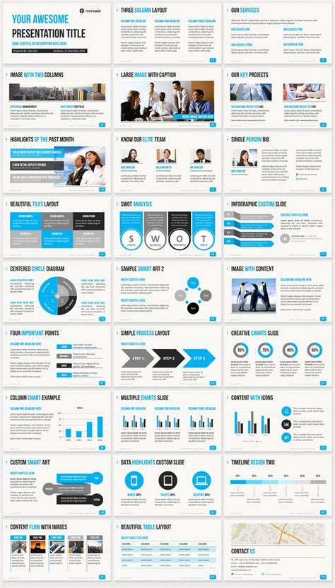 Business Infographic And Data Visualisation Business Powerpoint Templa