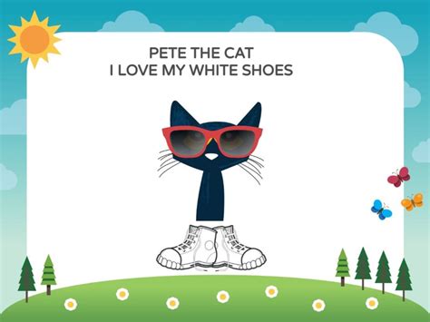 Pete The Cat I Love My White Shoes Free Activities Online For Kids In