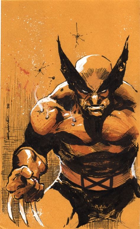 Wolverine In Shane Simeks X Men Sketches And Commissions Comic Art