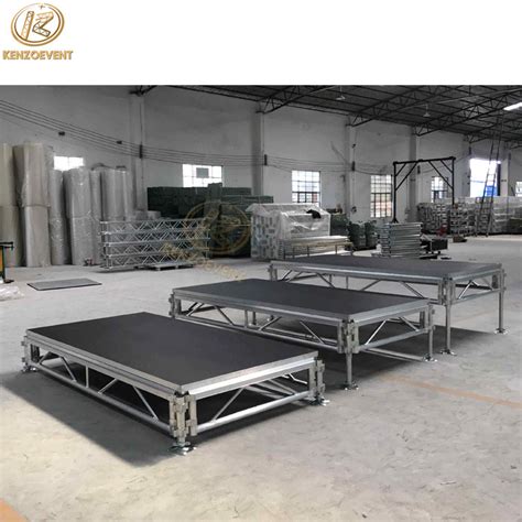 Portable Modular Outdoor Event Stage Aluminum Wooden Stage China